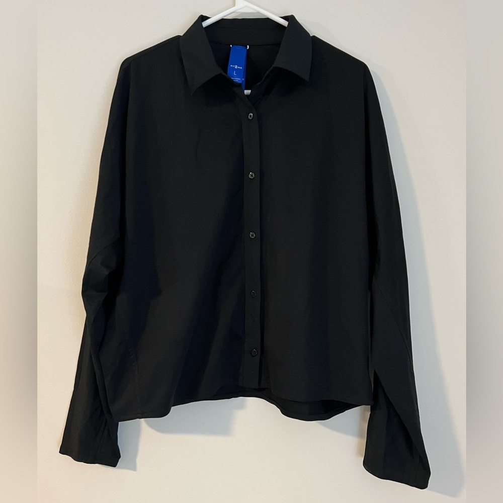 Soft button up blouse